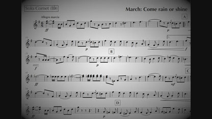 March: Come rain or shine (Brass Band)