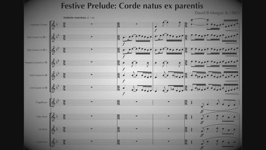 Festive Prelude: Corde natus ex parentis